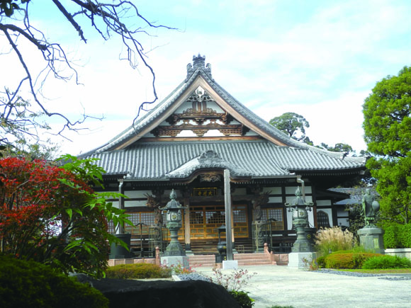 青山忠俊公開基の大龍寺